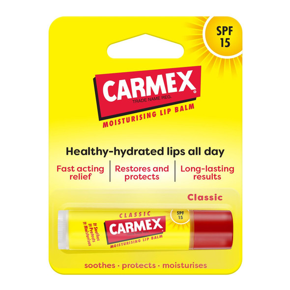 Carmex Classic Moisturising Lip Balm Stick 4.25g