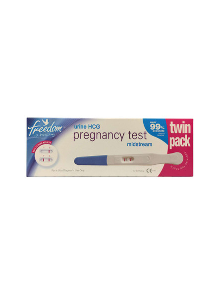 Freedom HCG Pregnancy Test Twin Pack