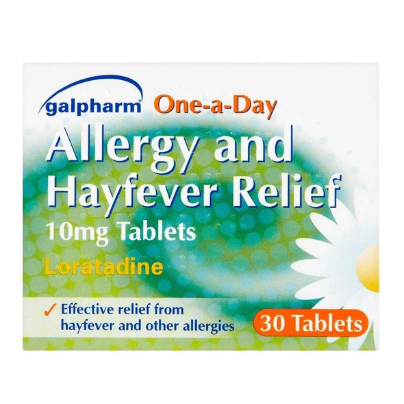 Galpharm Loratadine Allergy and Hayfever Tablets 30