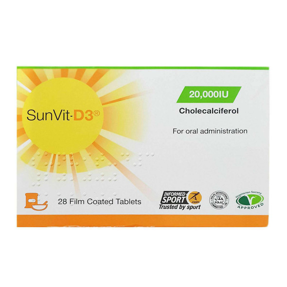 SunVit 20000IU 28 Tablets