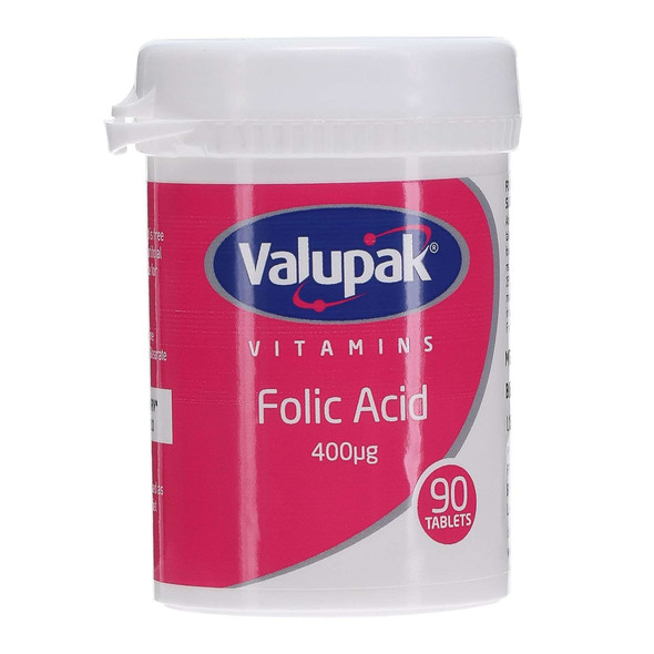 Valupak Folic Acid 90 Tablets