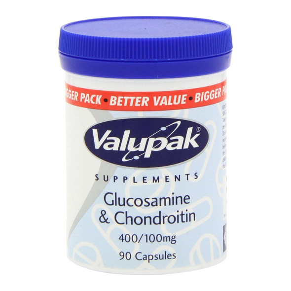 Valupak Glucosamine Chondroitin 90 Capsules