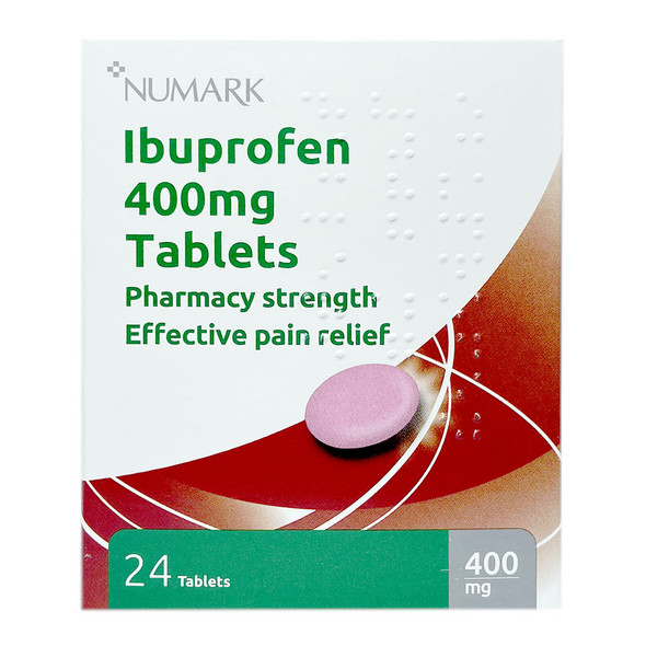 Numark Ibuprofen 400mg 24 Tablets