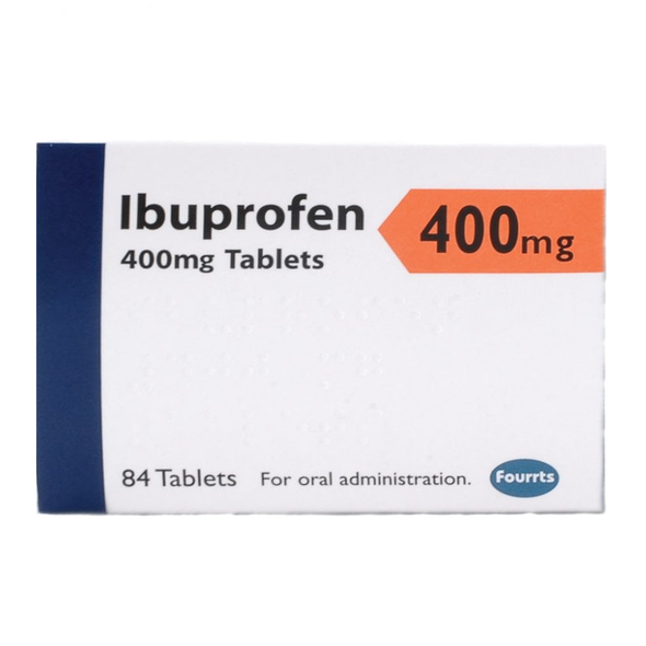Fourrts 400mg Ibuprofen Tablets 84