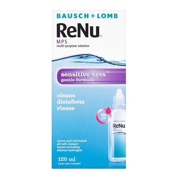 Bausch & Lomb ReNu MPS for Sensitive Eyes 120ml