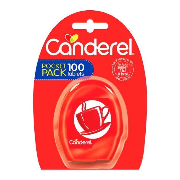Canderel Red Aspartame Sweetener 100 Tablets