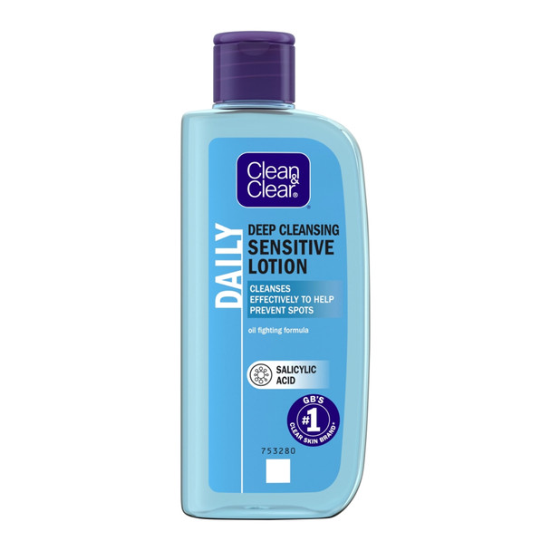 Clean & Clear Daily Deep Cleansing Sensitive Lotion 200ml