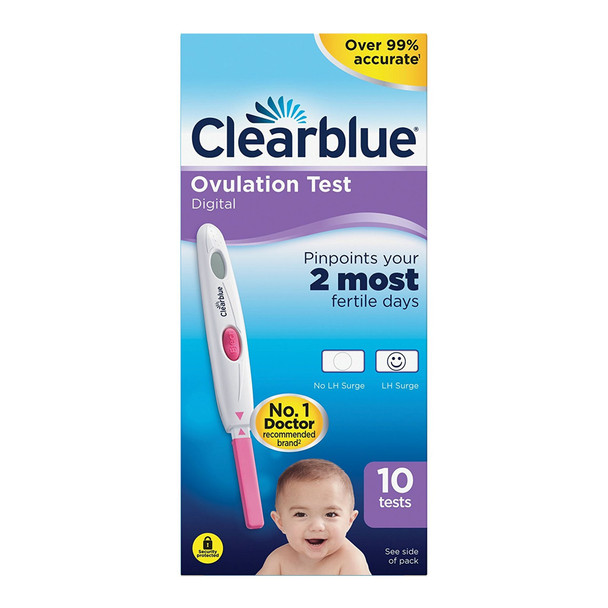 Clearblue Digital Ovulation Tests 10
