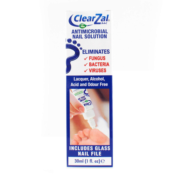 ClearZal BAC Antimicrobial Nail Solution 30ml