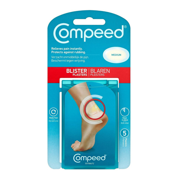 Compeed Blister Plaster Medium Plasters 5