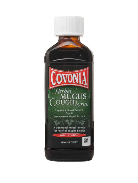 Covonia Herbal Mucus Cough Syrup 150ml