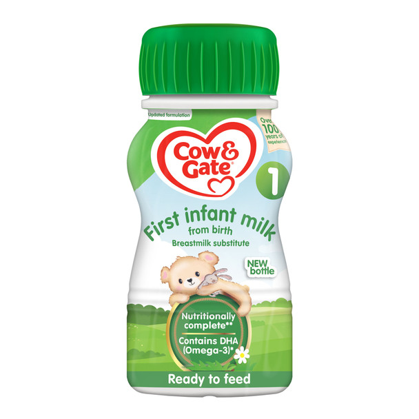 Cow & Gate First Infant Formula Milk 200ml