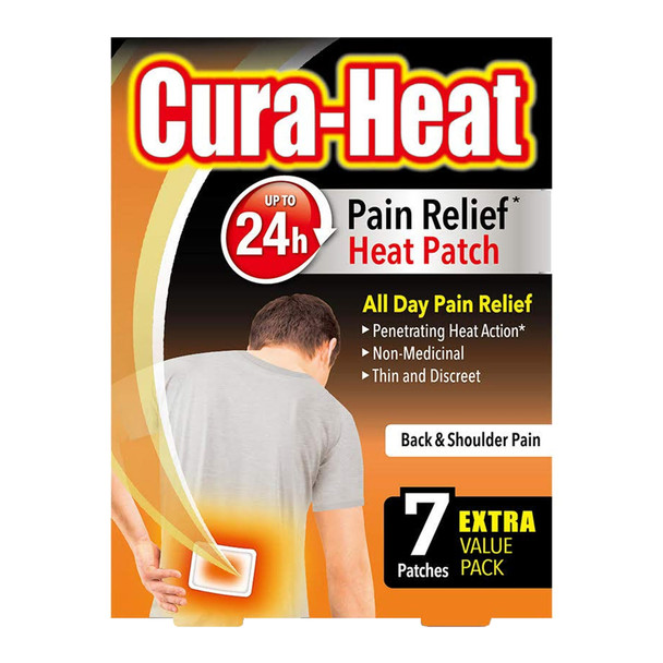 Cura-Heat Back & Shoulder Pain Heating Pads 7