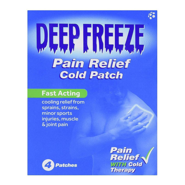 Deep Freeze Pain Relief Cold Patch 4