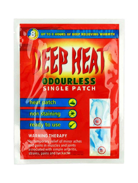 Deep Heat Patch 1 Pack
