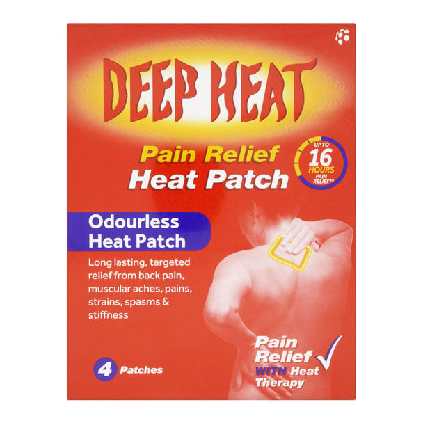 Deep Heat Pain Relief Heat Patch 4