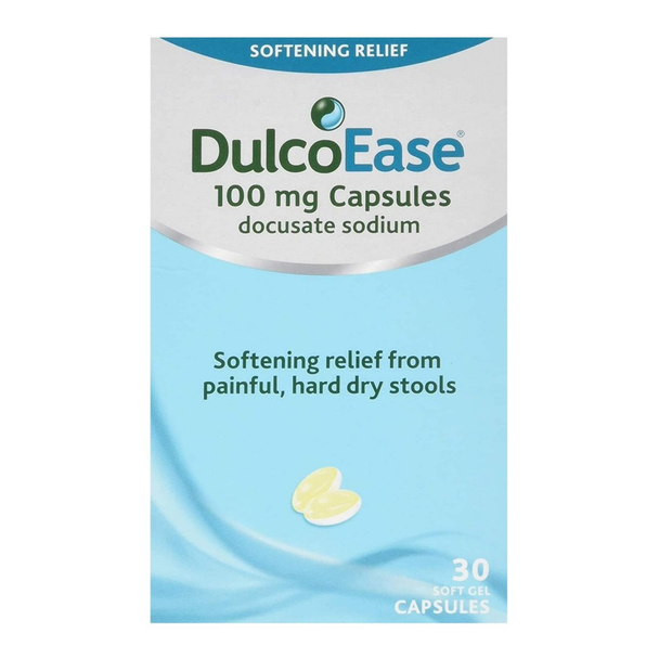 Dulcoease 100mg Soft Gel Capsules 30