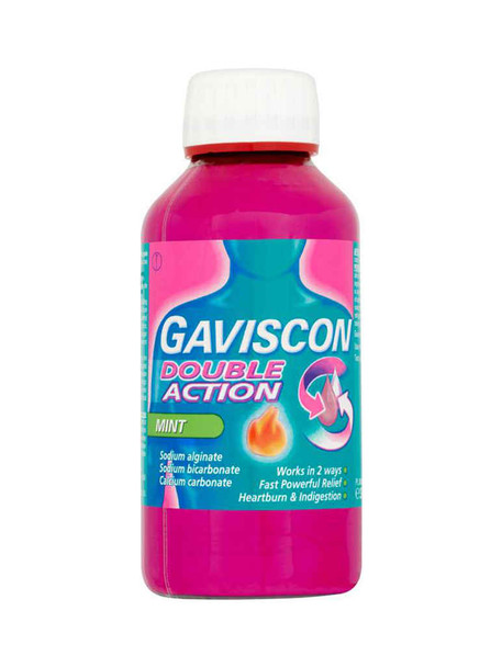 Gaviscon Double Action Heartburn Mint Suspension 300ml