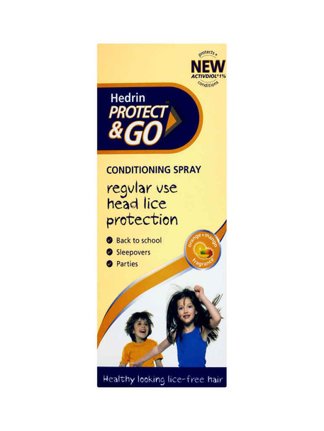 Hedrin Protect & Go Head Lice Spray 120ml