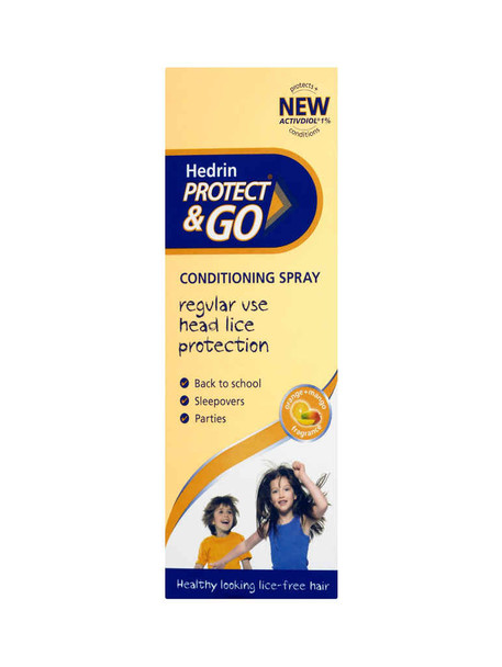 Hedrin Protect & Go Head Lice Spray 250ml