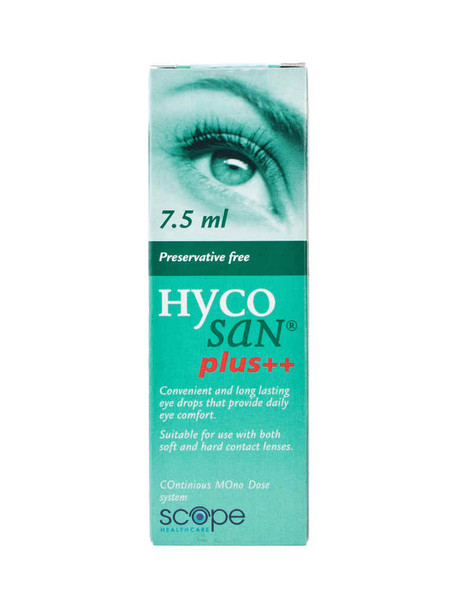 Hycosan Plus Eye Drops Preservative Free 7.5ml