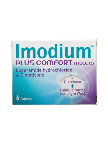Imodium Plus Comfort 6 Tablets