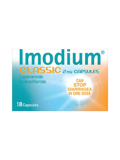 Imodium Classic 2mg 18 Capsules