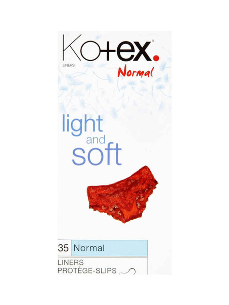 Kotex Normal Liners 35 Pack | withaid