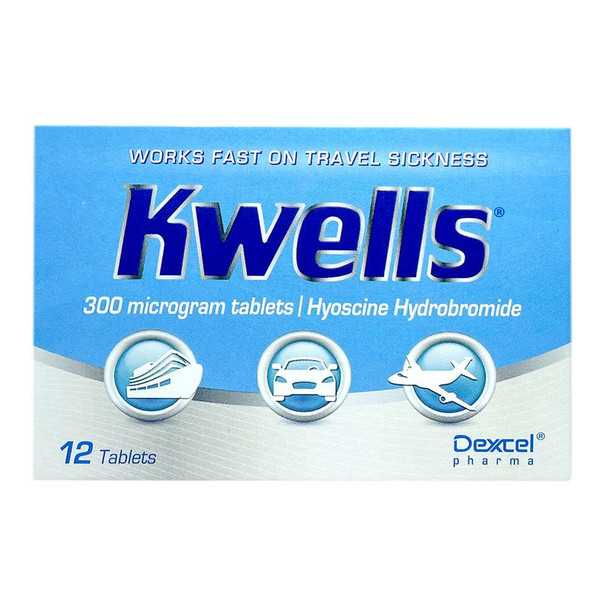 Kwells Travel Sickness 12 Tablets