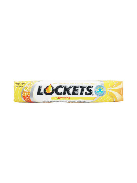 Lockets Vitamin C Honey & Lemon 24 Lozenges