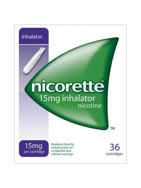 Nicorette Inhalator 36 x 15mg Cartridges