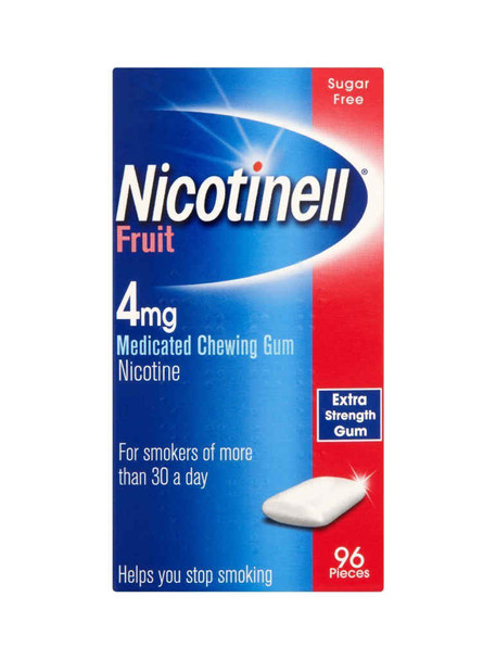 Nicotinell Fruit 4mg Gum 96 Pack