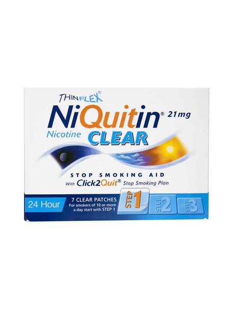 NiQuitin Clear 21mg Patch 7 Pack