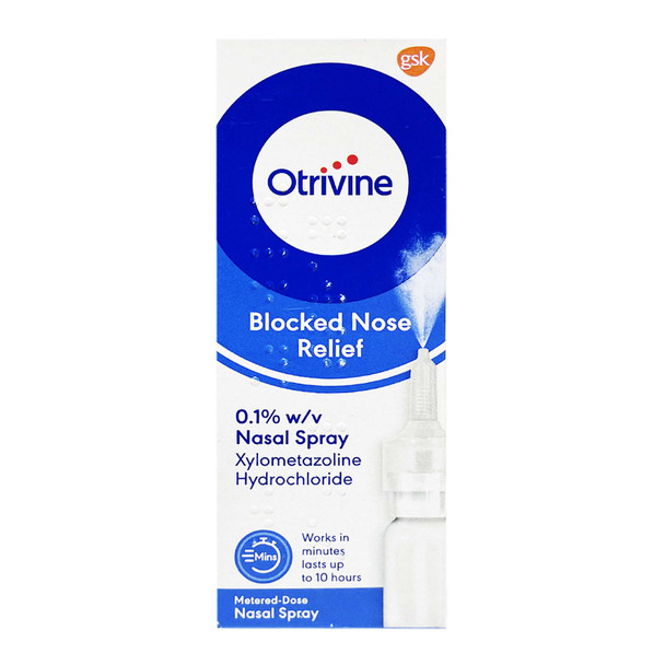 Otrivine Adult Metered Dose Nasal Spray 10ml