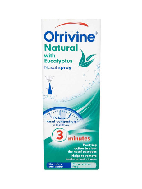 Otrivine Natural with Eucalyptus Nasal Spray 20ml