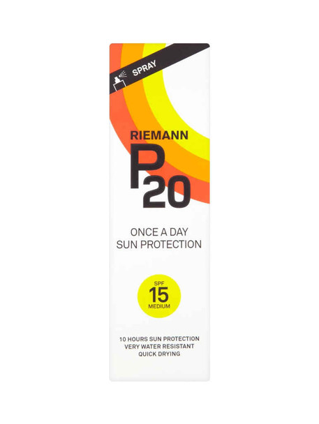 Riemann P20 Once A Day Sun Protection SPF15 Spray 100ml