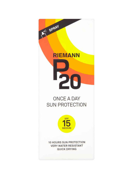 Riemann P20 Once A Day Sun Protection SPF15 Spray 200ml