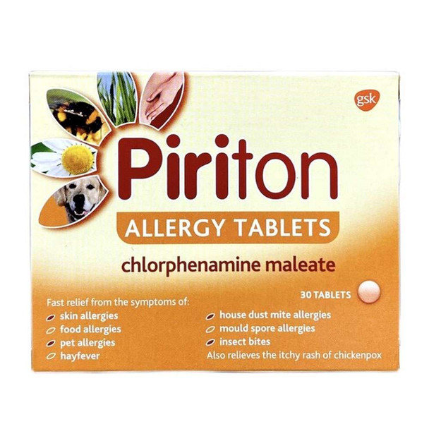 Piriton Allergy 30 Tablets