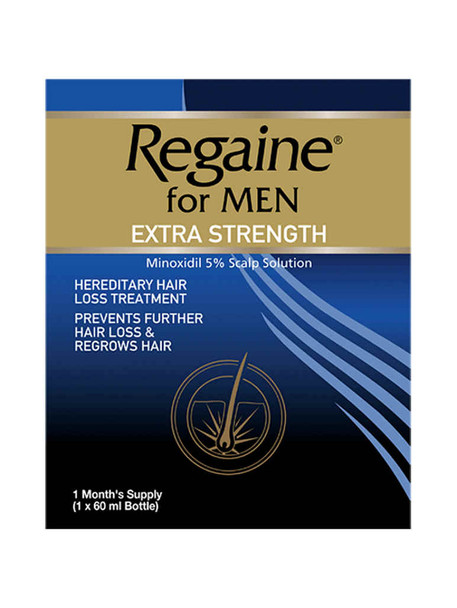 Regain for Men Extra Strength Scalp Solution 60ml