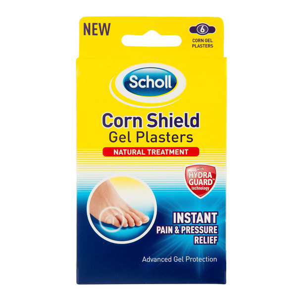 Scholl Corn Shield Gel Plasters 6