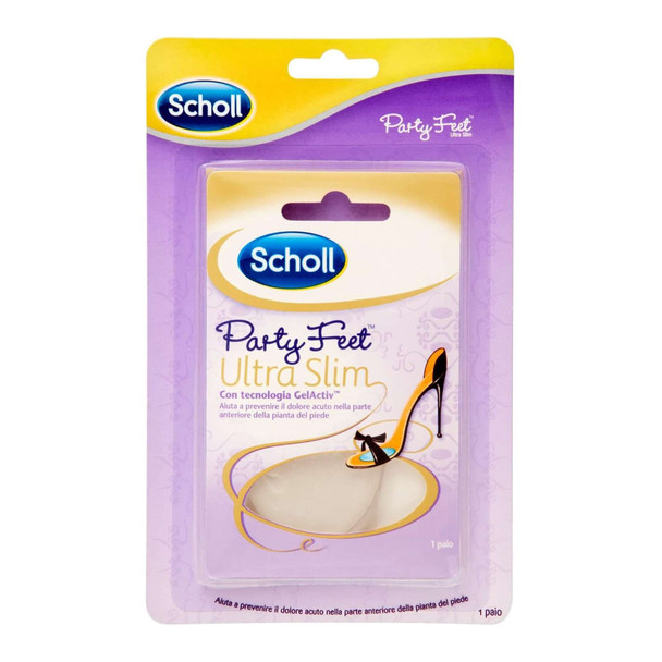 Scholl Party Feet Ultra Slim Gel Cushions 1 Pair