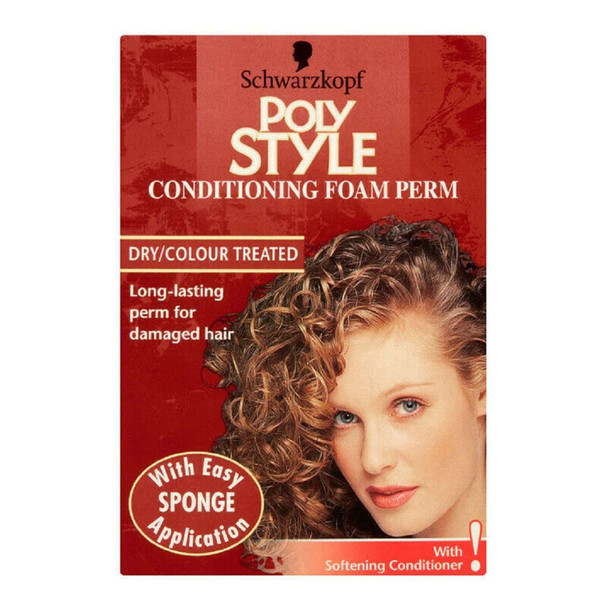 Schwarzkopf Poly Style Foam Perm for Dry Colour Treated Hair