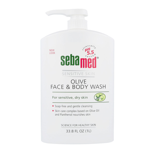 SebaMed Olive Face & Body Wash 1L