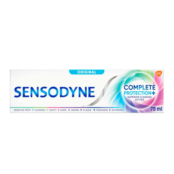 Sensodyne Complete Protection Plus Original Toothpaste 75ml