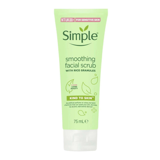 Simple Smoothing Facial Scrub 75ml