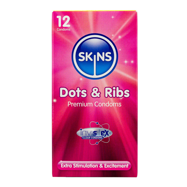 Skins Dots & Ribs Condoms 12