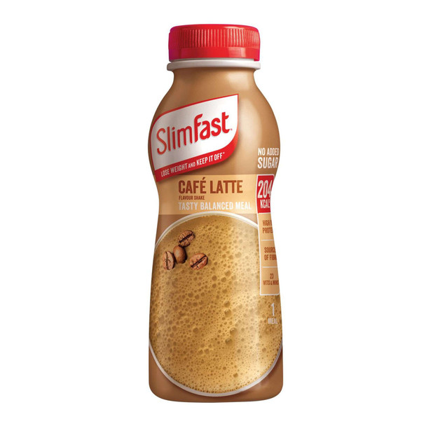 Slim Fast Cafe Latte Flavour Shake 325ml