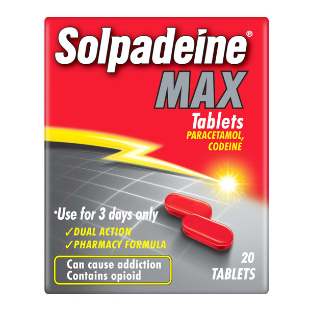 Solpadeine Max 20 Tablets