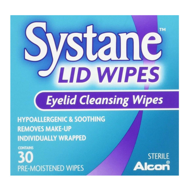 Systane Eyelid Cleansing Wipes 30 Pack