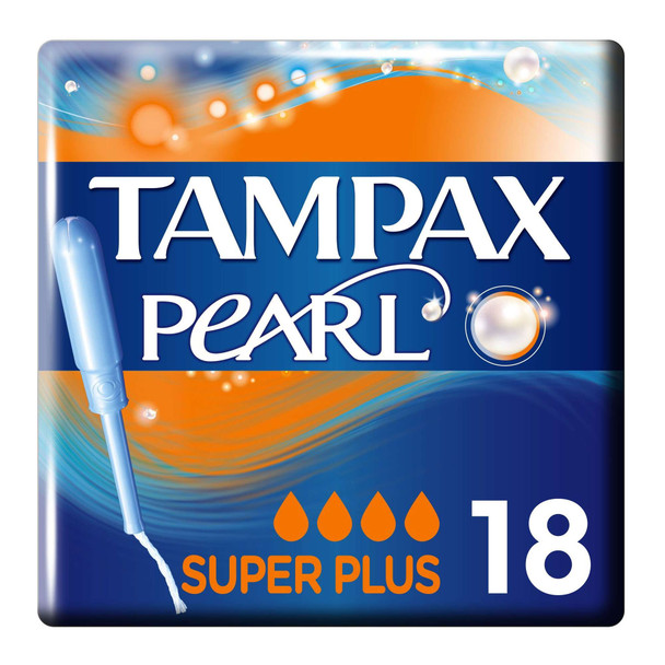 Tampax Pearl Super Plus 18 Tampons